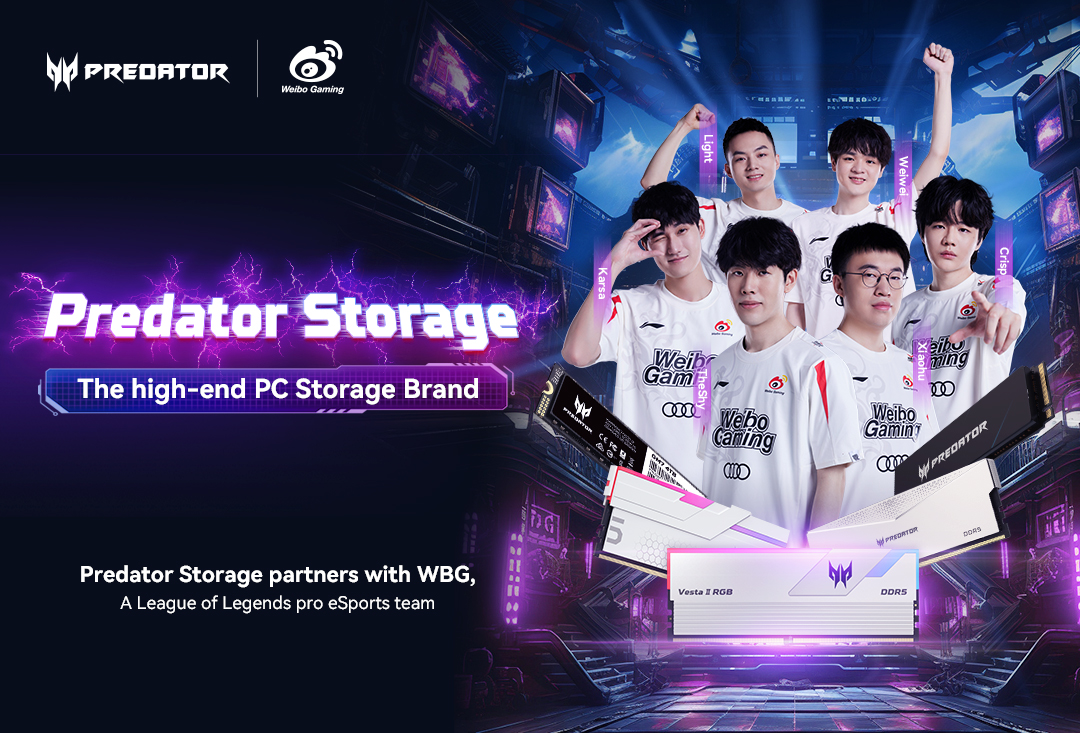 WBG Adds Predator to the Pro eSports Team